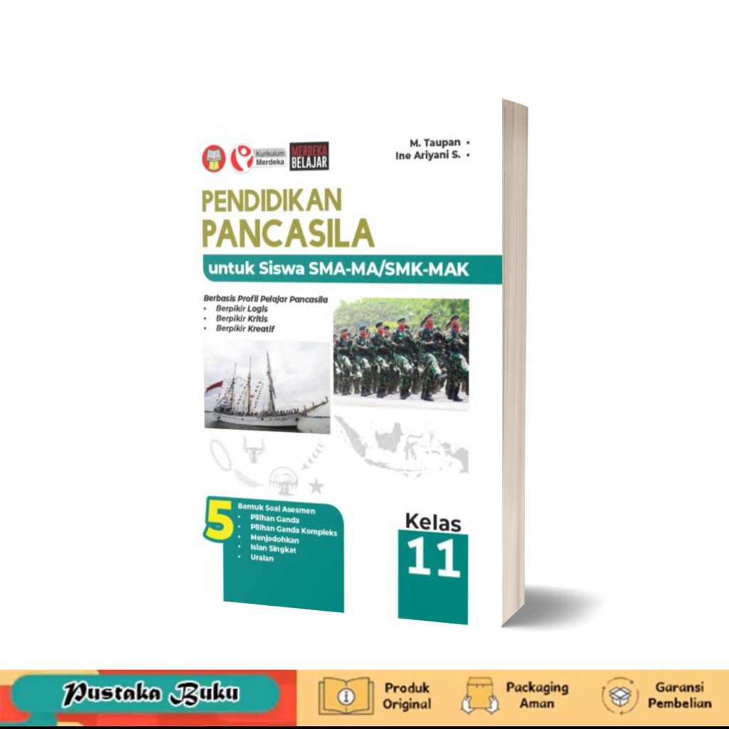 Buku Pendidikan Pancasila/PPKn SMA/MA/SMK Kelas 11/XI Kurikulum Merdeka