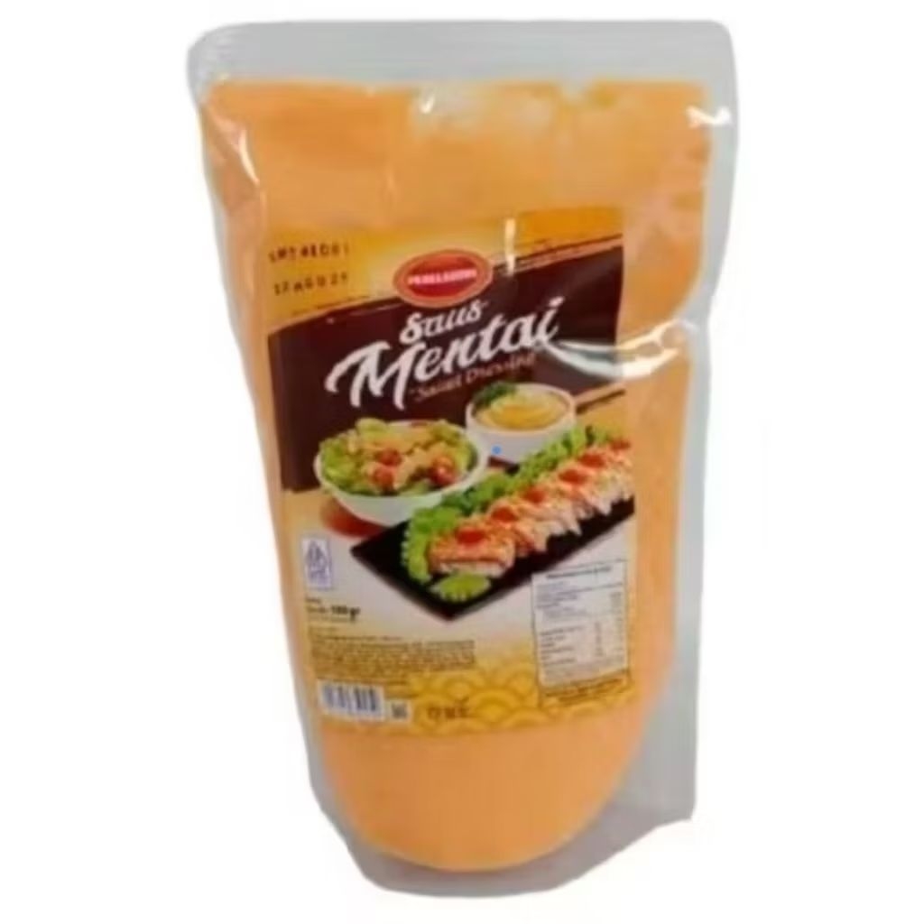

Saus Mentai Prima Agung / Salad Dressing Mentai 500 Gr