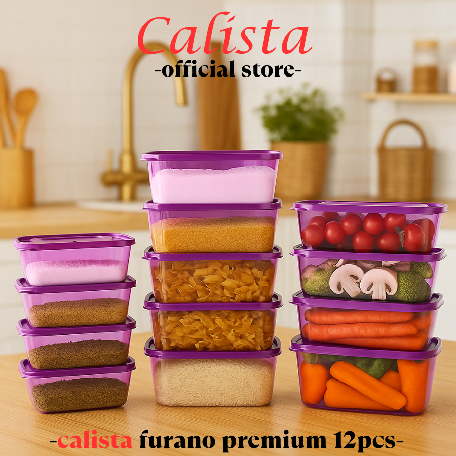 FENDY_STORE [CALISTA] SEALWARE FOOD KONTAINER/CONTAINER SET TOPLES KOTAK CALISTA FURANO BENING
