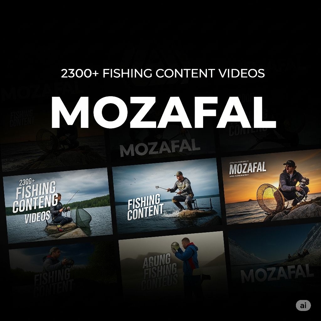 2300+ Video Konten Memancing | Siap Upload | Auto Viral dan Monetisasi