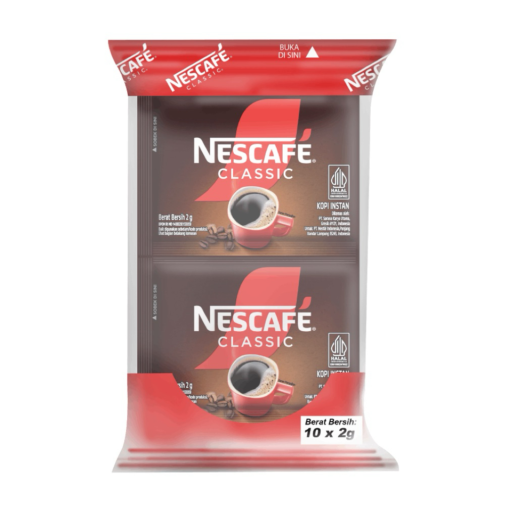 

Nescafe classic 10x2gr