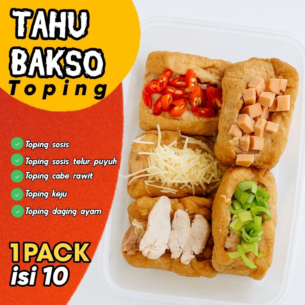 

TAHU BAKSO TOPPING | FROZEN FOOD