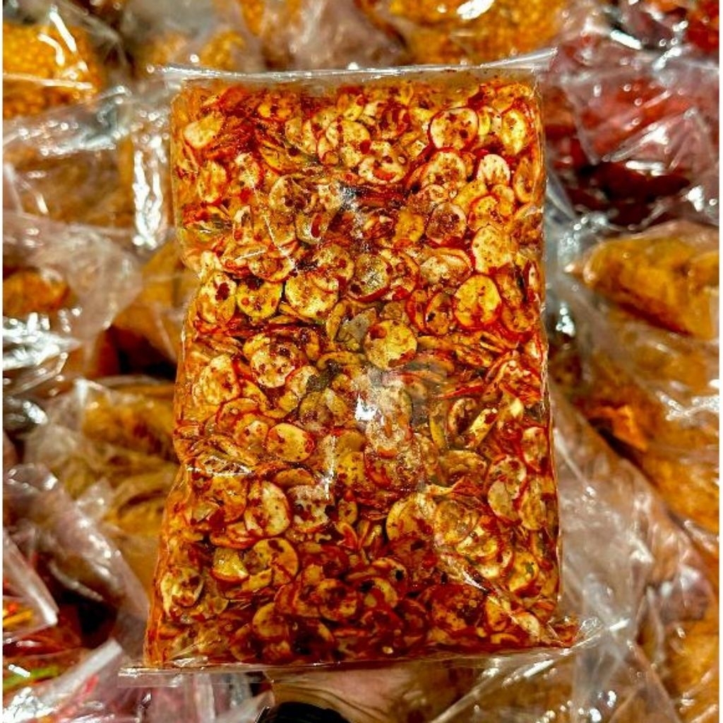 

seblak kerupuk bawang 500gr bumbu melimpah
