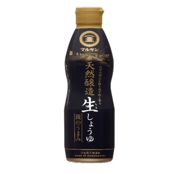 

Marukin Kecap Asin Tennen Jozo Nama Shoyu Kura No Umami 450ml Saus
