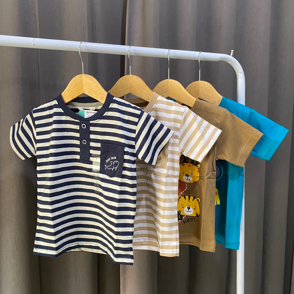 Kaos Little M anak laki-laki NEW ORI Matahari
