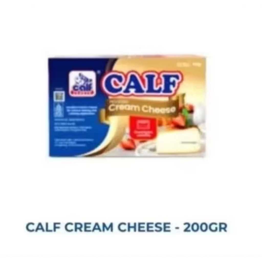 

CALF CREAM CHEESE KEMASAN 200 GR / CREAM CHEESE / KRIM KEJU