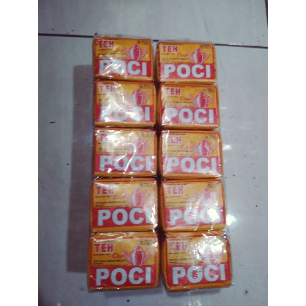 

Teh Poci 40 g ( 1 Slop Isi 10 Bungkus )