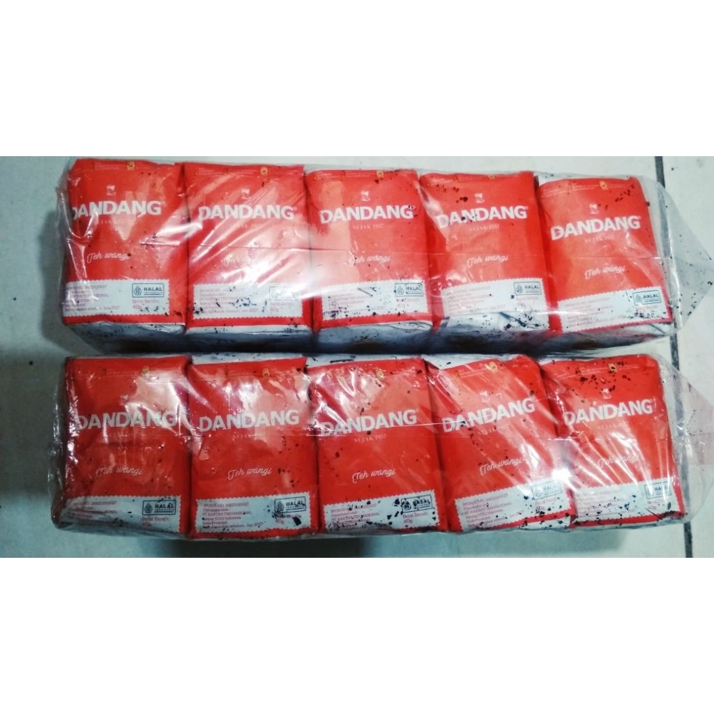 

Teh Dandang 40 g ( 1 Slop Isi 10 Bungkus )