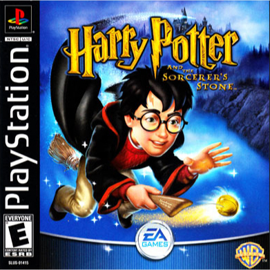 KASET CD GAME PS1: HARRY POTTER