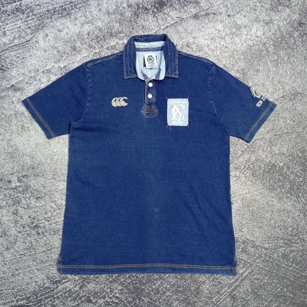 kaos krah polo pria CANTERBURY bagus size L