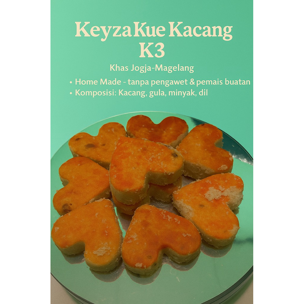 

Roti Kacang Enak Lembut Gurih 500gram– Oleh-Oleh Khas Jogja & Magelang | Promo!