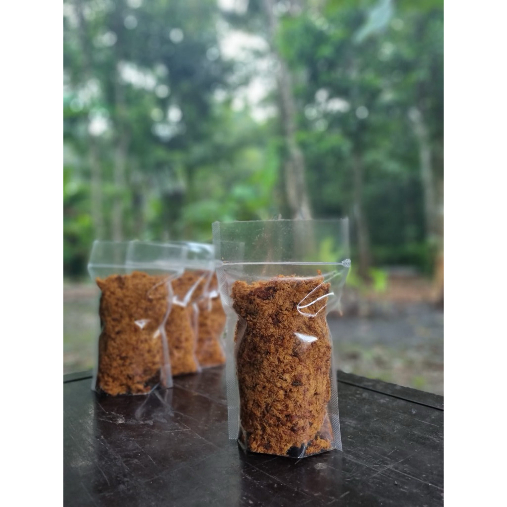 

Abon ayam ukuran kecil