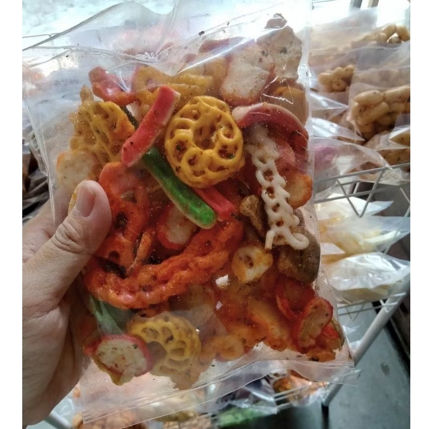 

KERUPUK SEBLAK "MIX" 100gr kemasan ekonomis