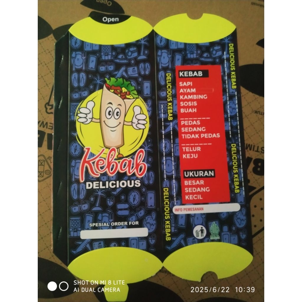 

bungkus kebab 50 pcs