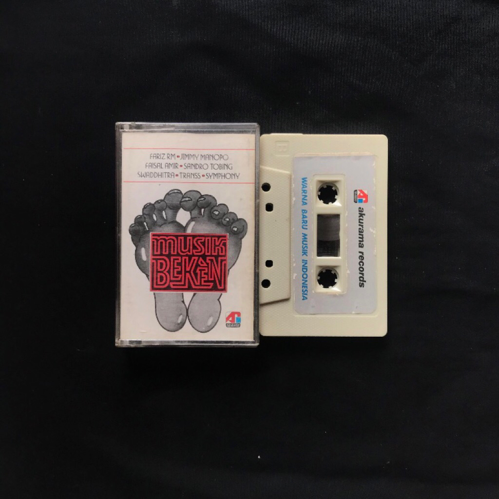 Kaset musik beken - fariz rm, transs, swaddhitra, etc