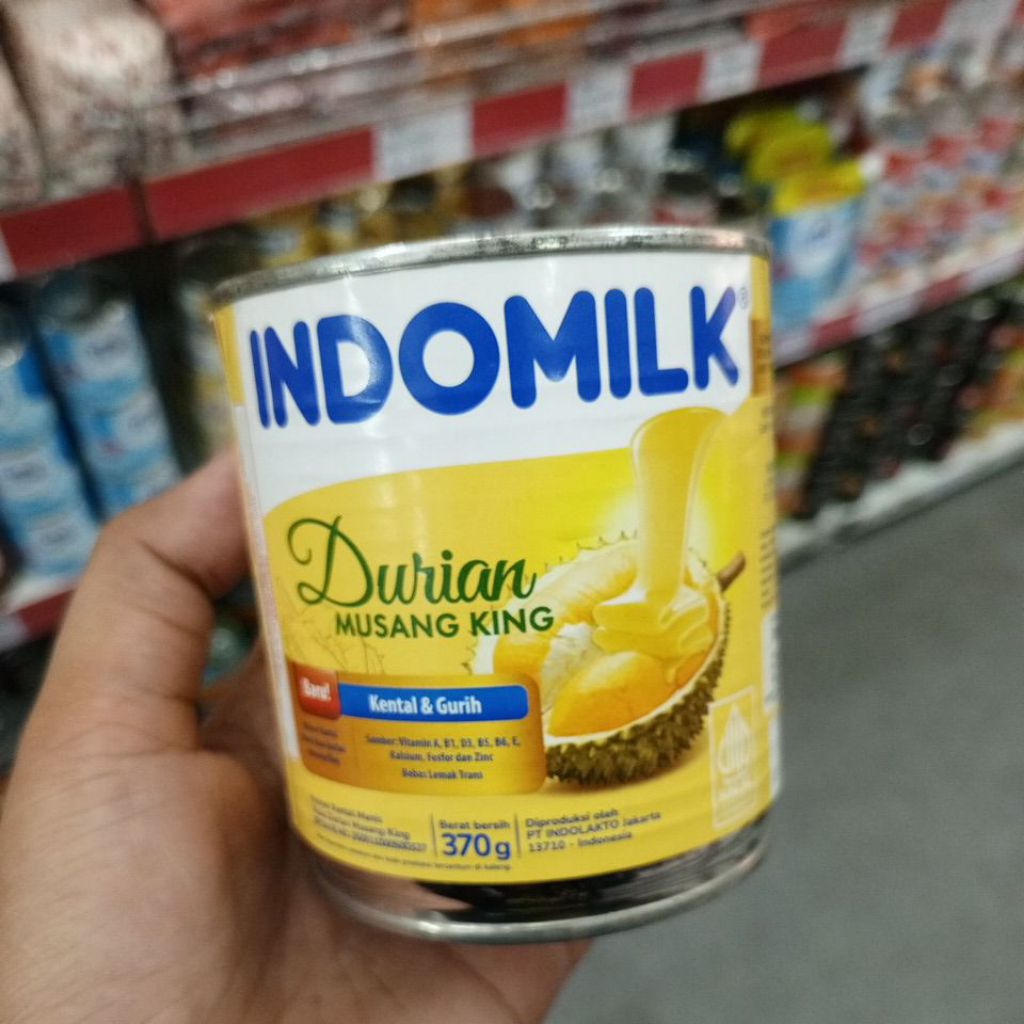 

SKM Indomilk rasa durian musang king 370gr