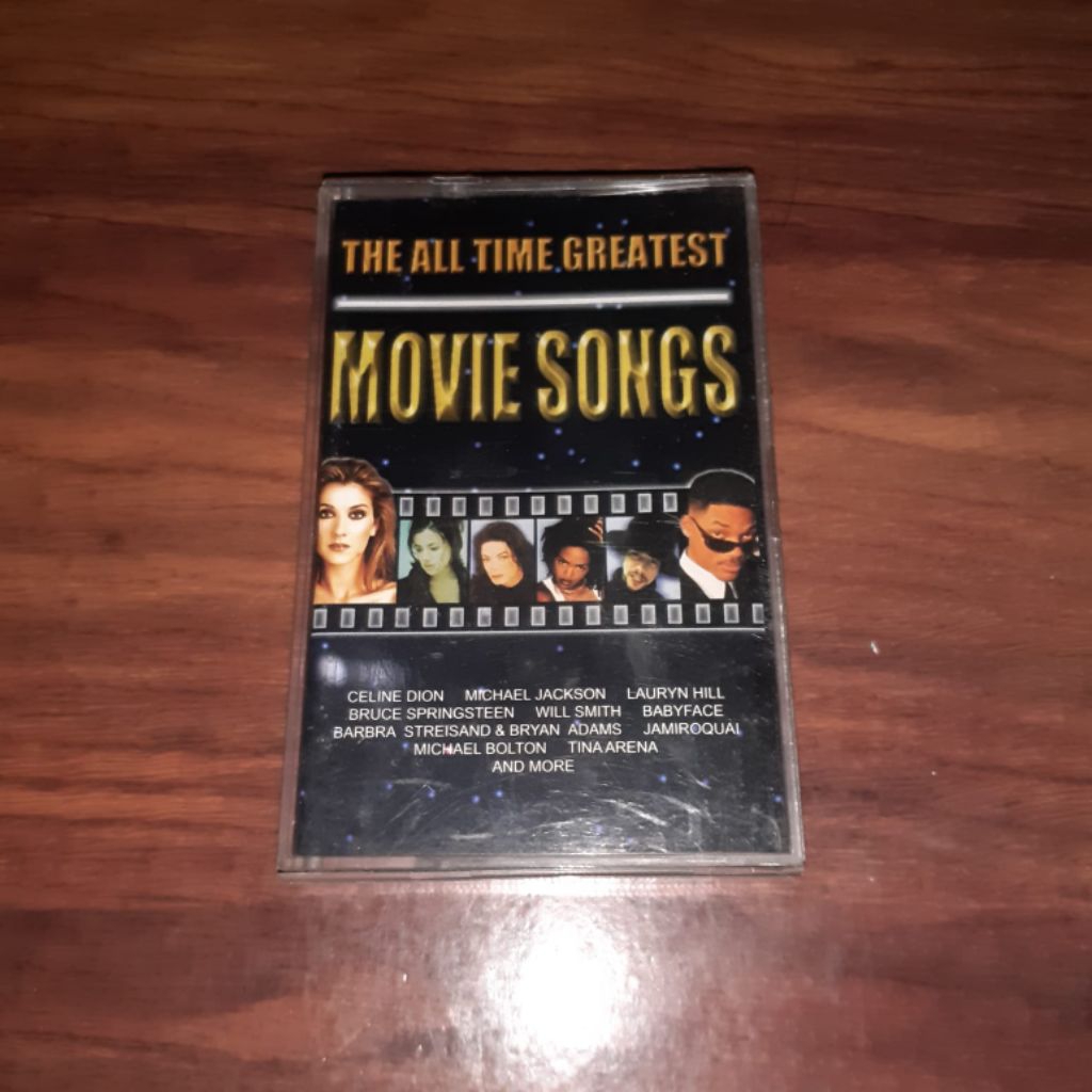 Kaset THE ALL TIME GREATEST - Celine Dion Jamiroquai Billy Joel Lauryn Hill Michael Jackson Will Smi