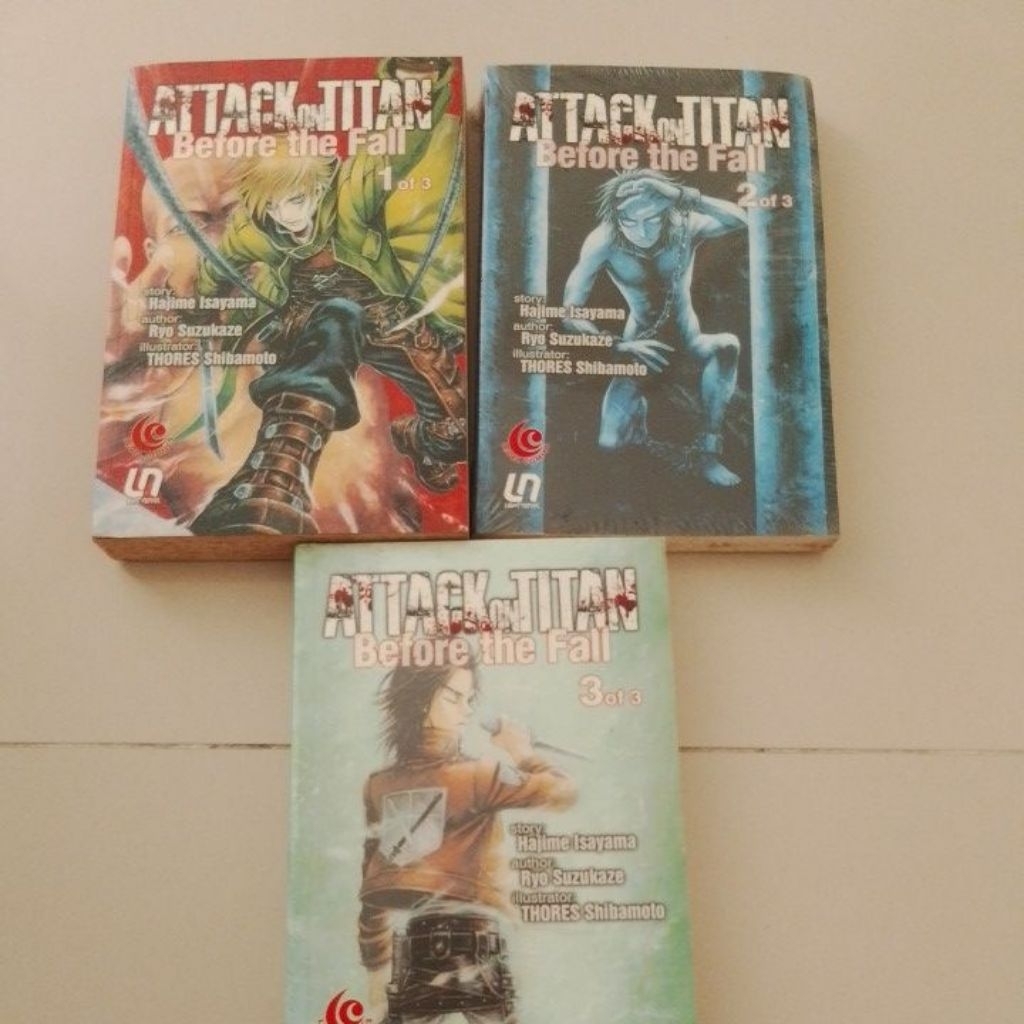 attack on titan before the fall