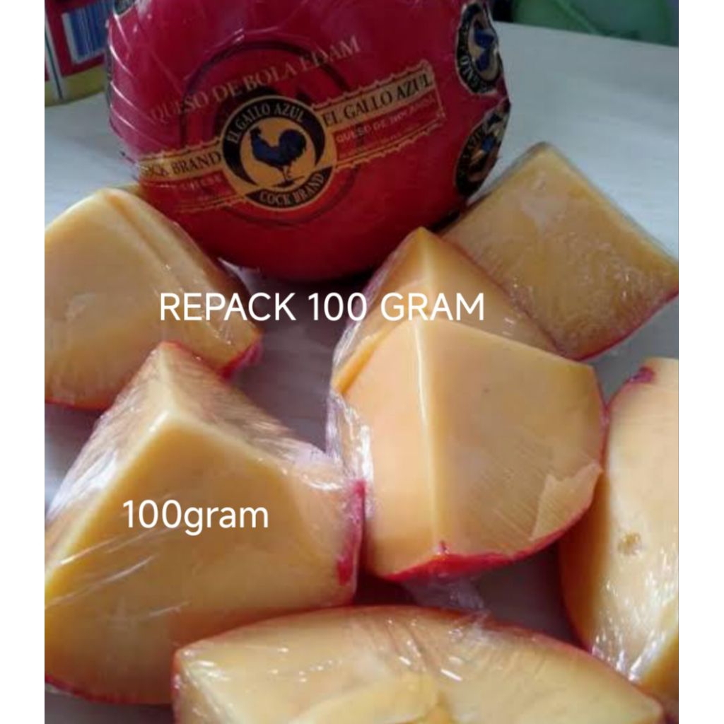 

KEJU EDAM KEJU APEL POTONGAN 100 GRAM - KEJU EDAM AYAM EMAS 1 ONS