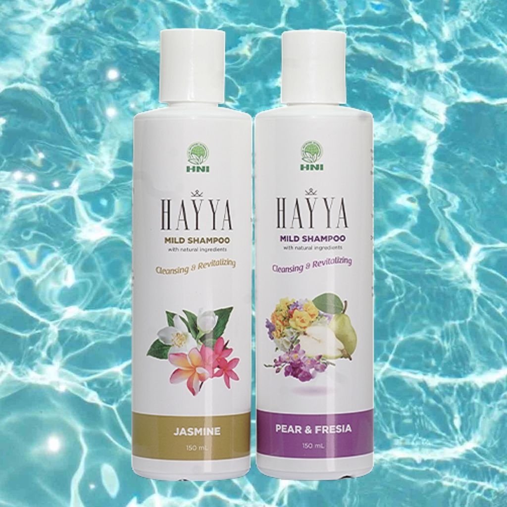 HAYYA MILD SHAMPOO | SHAMPO HNI HPAI | PEAR & FRESIA | JASMINE