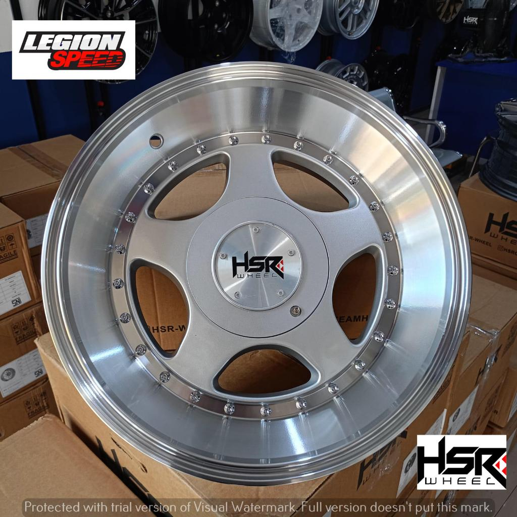 VELG HSR MODEL CELONG RING 15 LEBAN 7/8 UNTUK YARIS JAZZ AGYA DLL | HSR PERUGIA