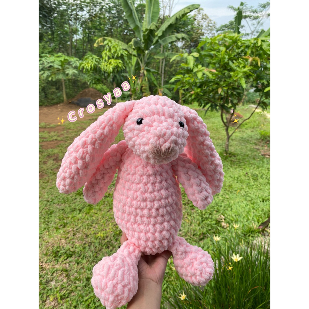 BUNNY CROCHET/ BONEKA BUNNY/BONEKA RAJUT KELINCI