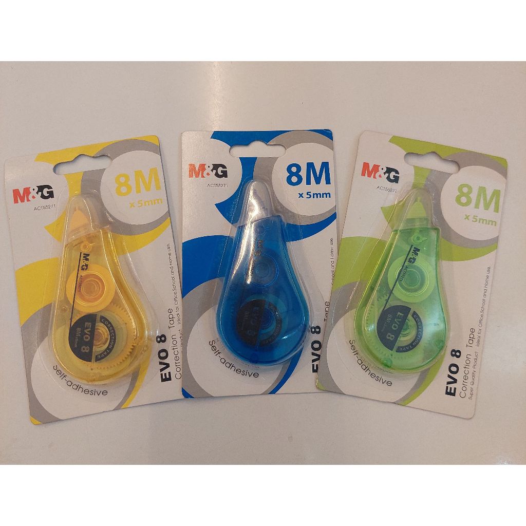 

M&G Correction Tape EVO 8 Self Adhesive 8m*5mm