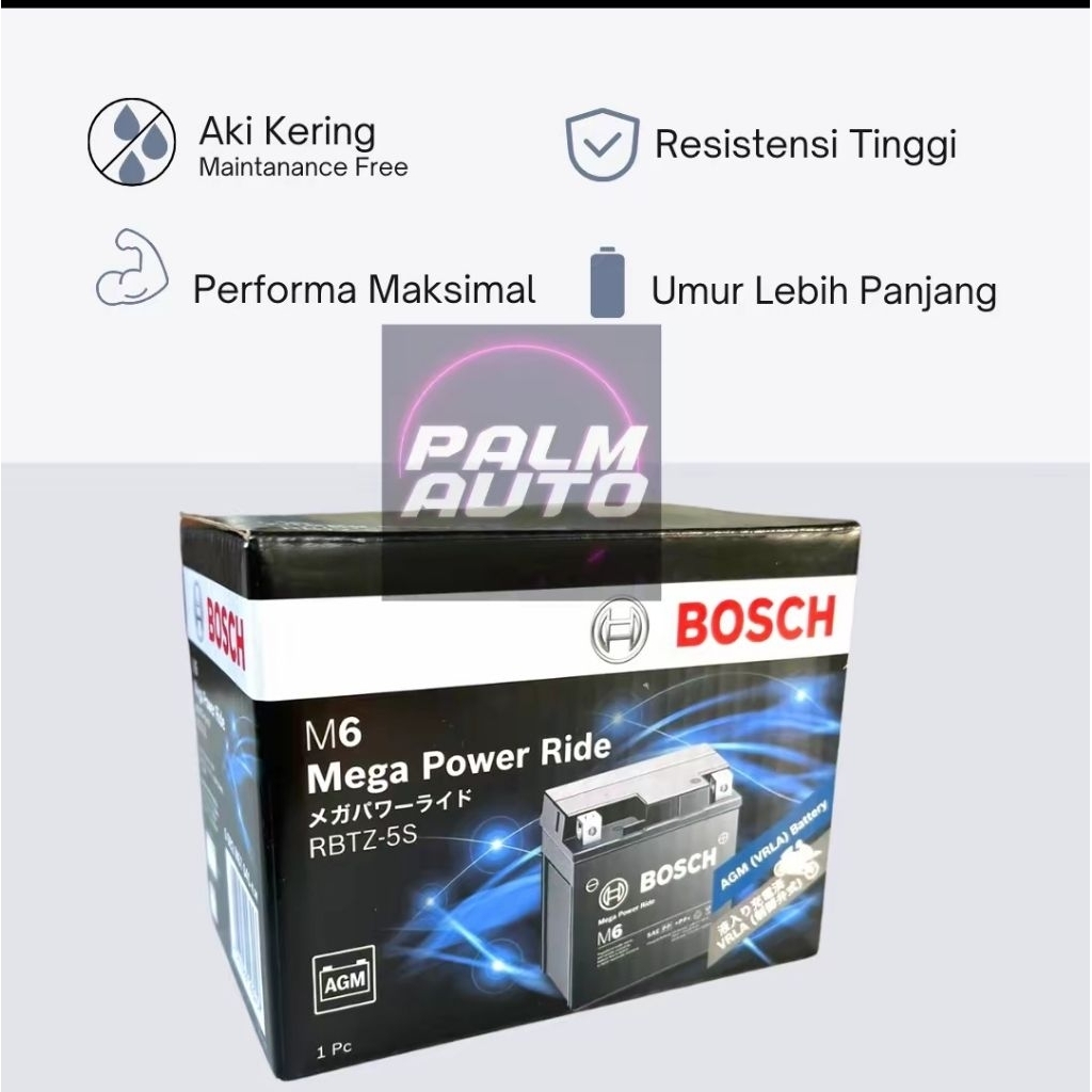 Aki Motor Yamaha Jupiter Z Bosch RBTZ-5S