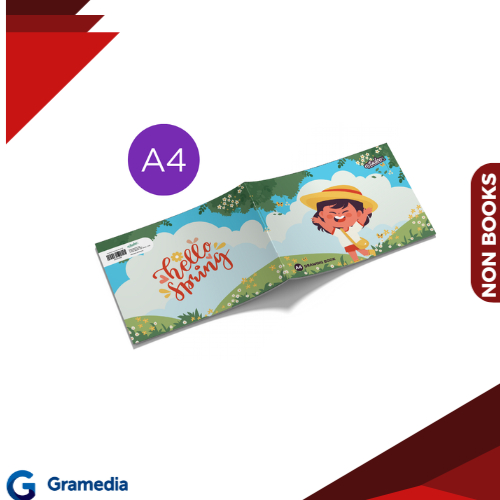 

Gramedia Medan -ESTUDEE DRAWING BOOK A4 K LITTLE GIRL