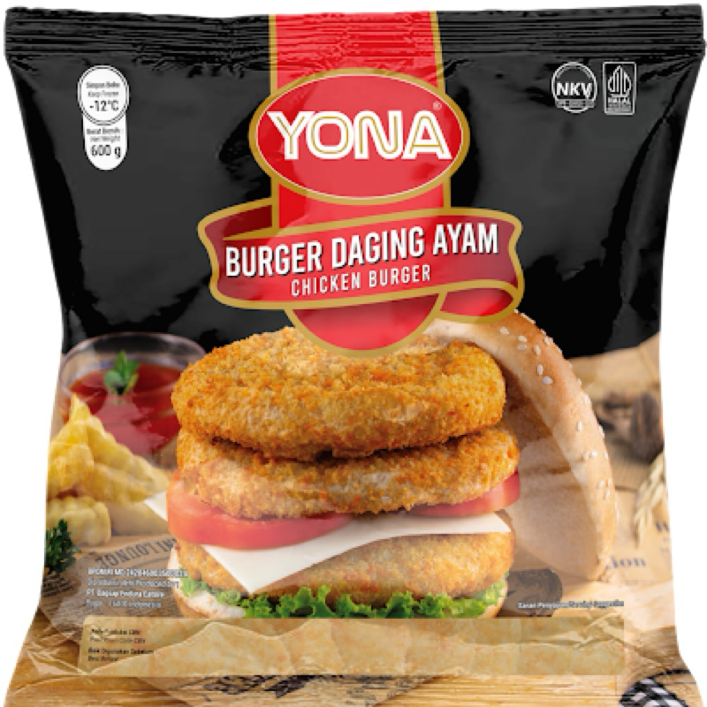 

YONA Chicken Burger isi 10