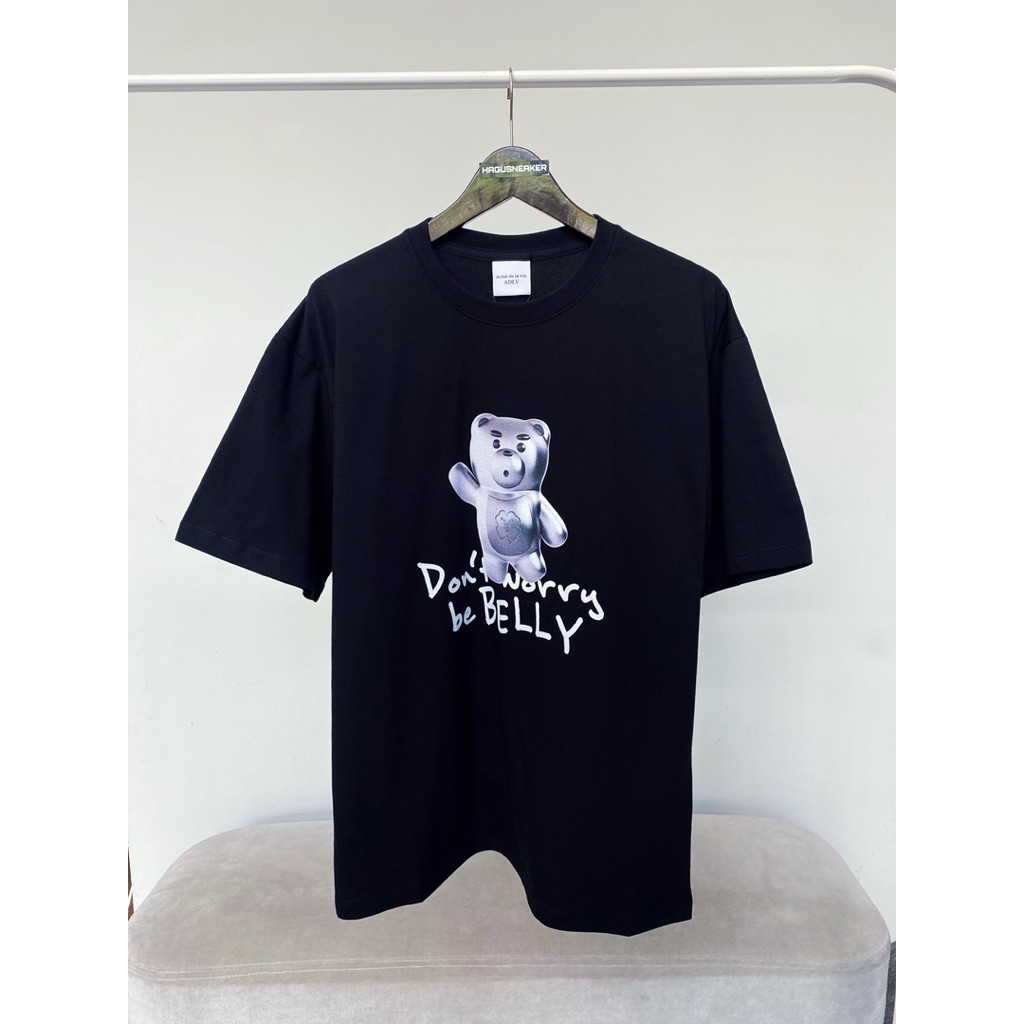 ADLV METAL BELLY SHORT SLEEVE T-SHIRT BLACK 100% ORIGINAL