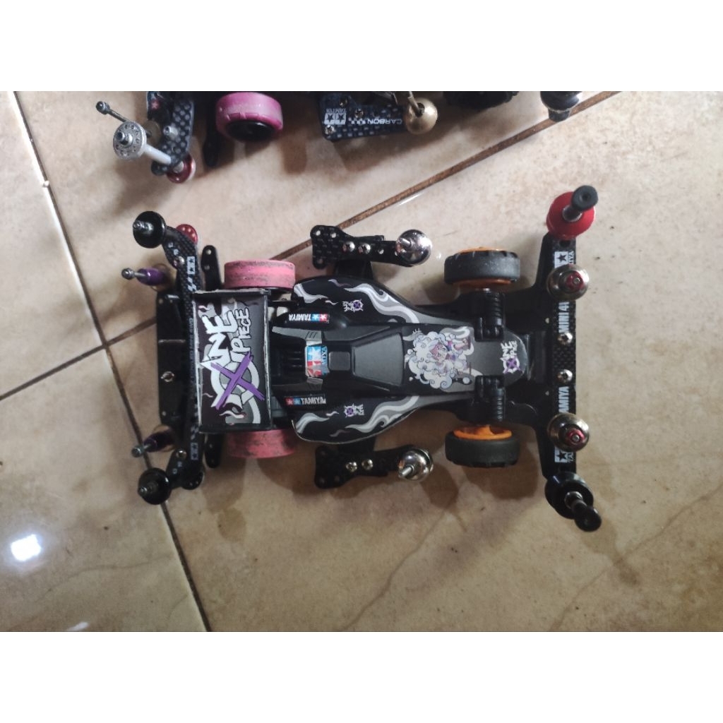 tamiya side damper super 2 carbon ori