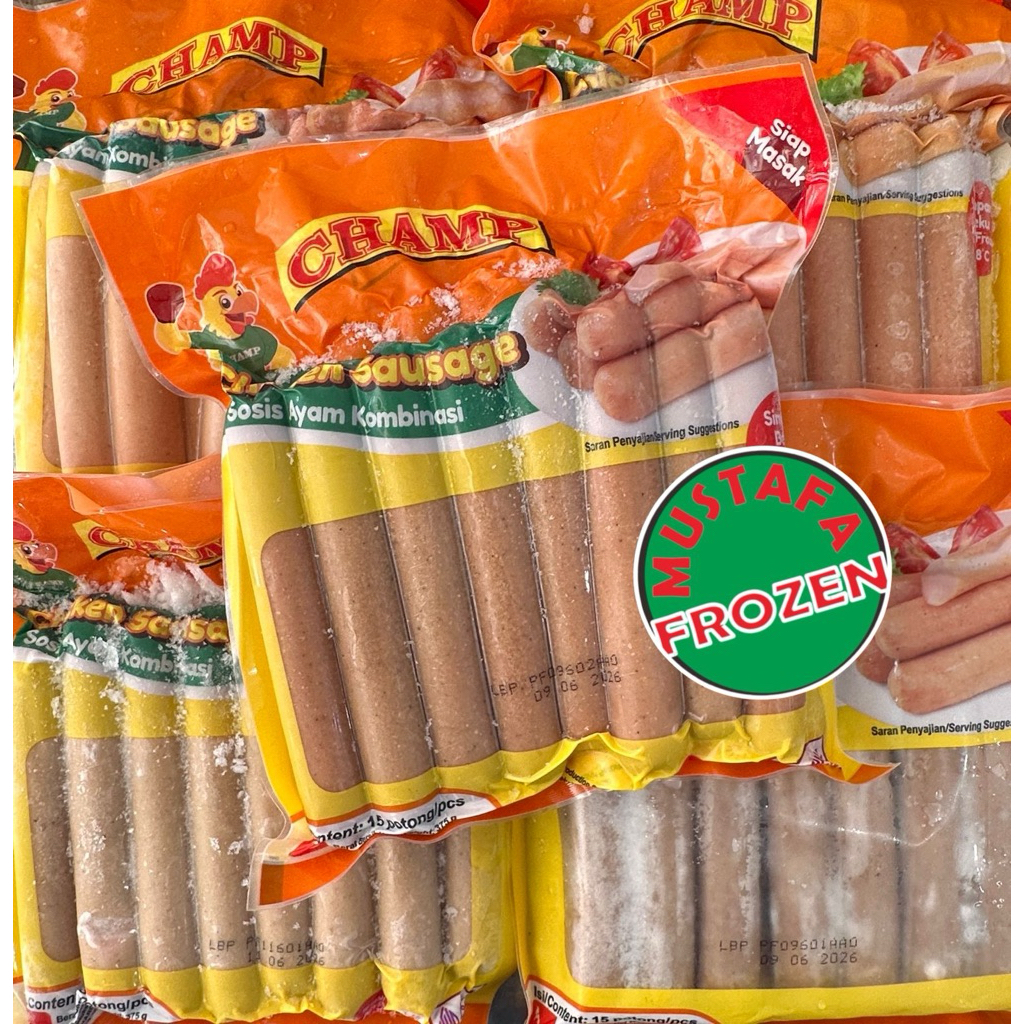 

Champ Sosis Ayam 375g (15pcs)