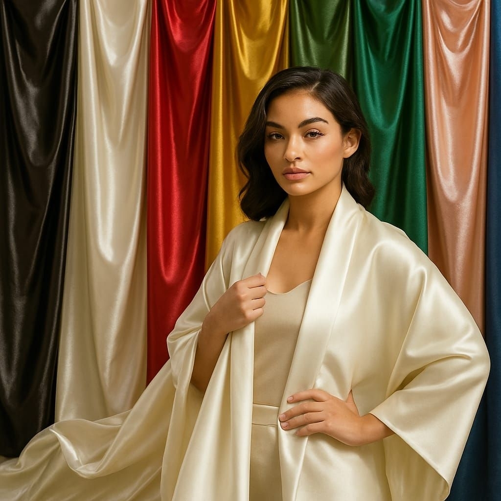 Kain SATIN BRIDAL / saten bridal/ dutchess