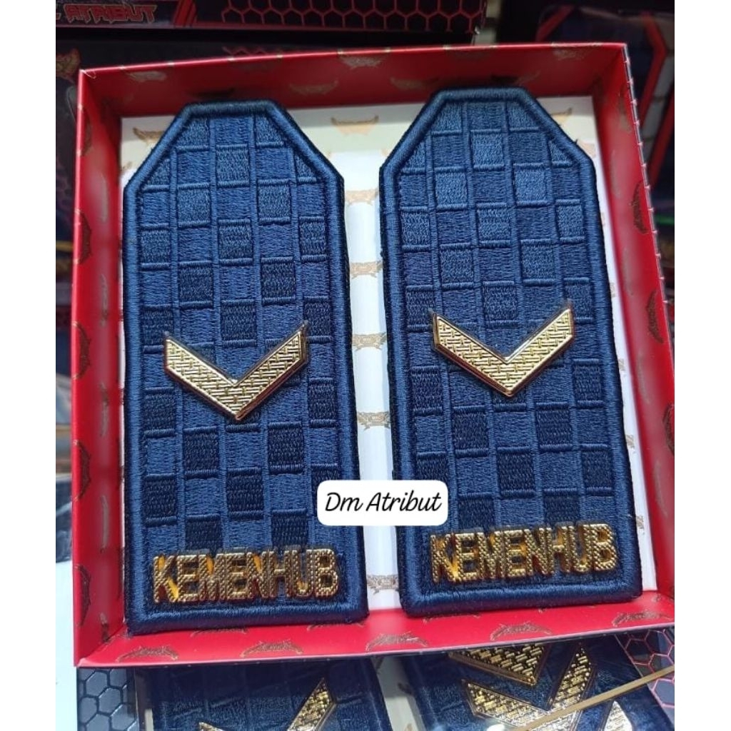 Pangkat PDU KEMENHUB golongan 2 biru dongker