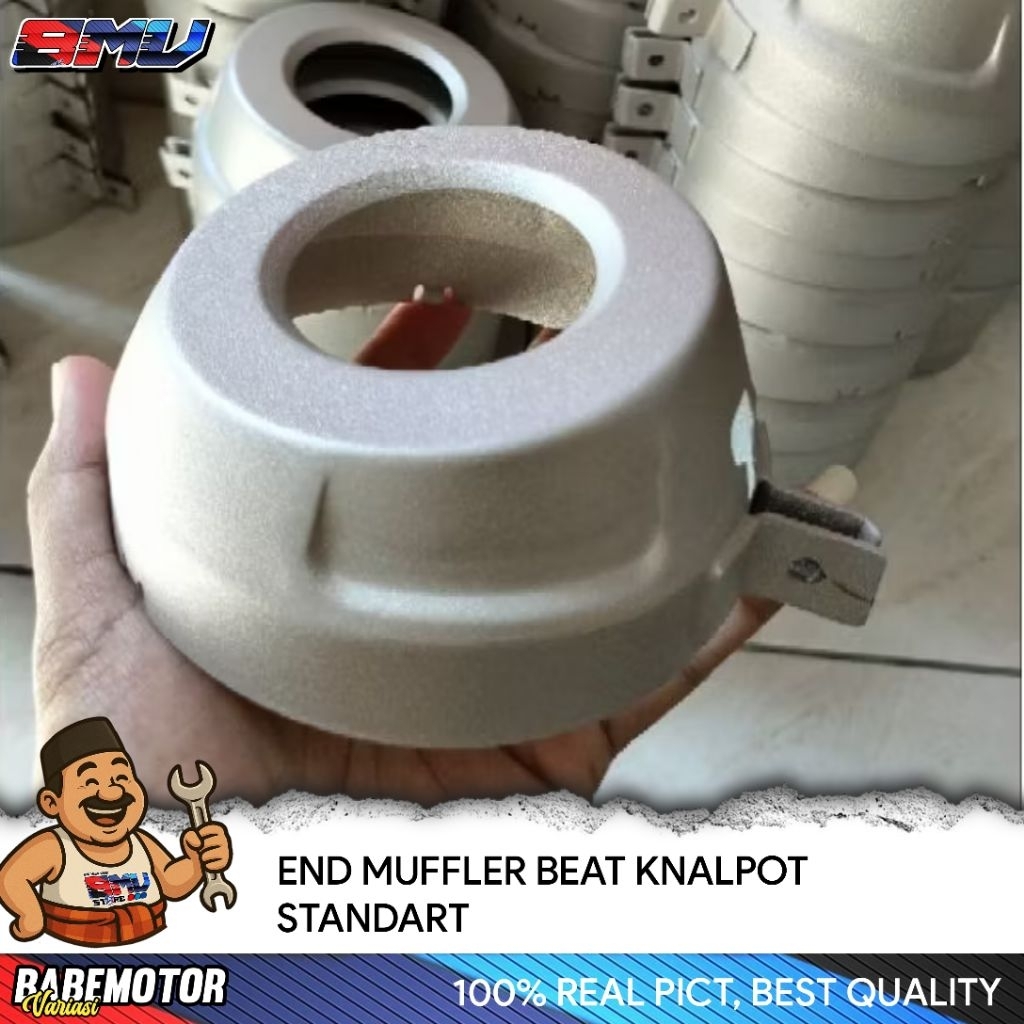 End Muffler Khusus Beat Knalpot Standar / End Muffler Beat / End Cup Beat