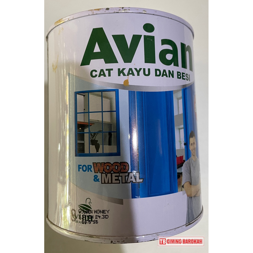 Cat kayu dan besi Avian 1kg Golden Honey