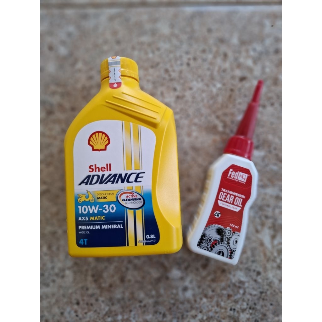 oli paket shell + oli gearbox