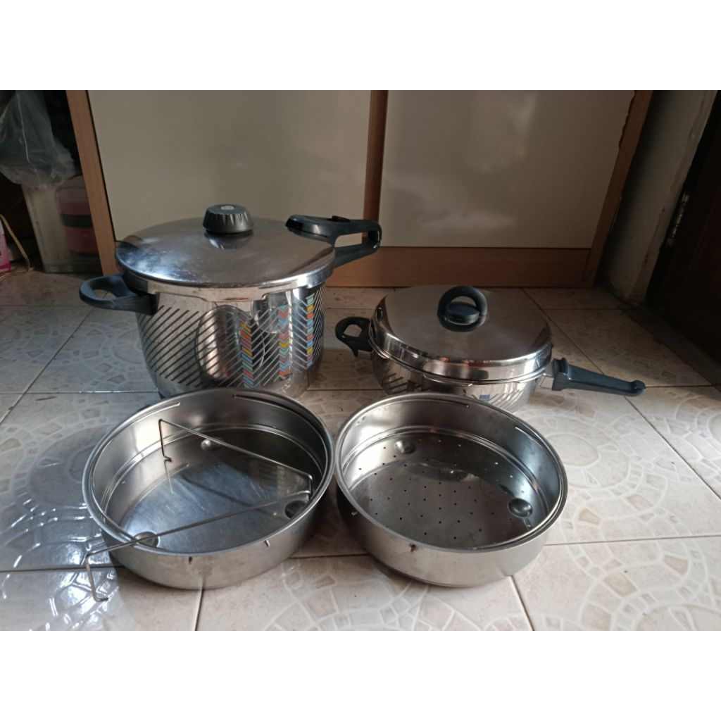 Presto Fissler 10 Liter & 4 Liter