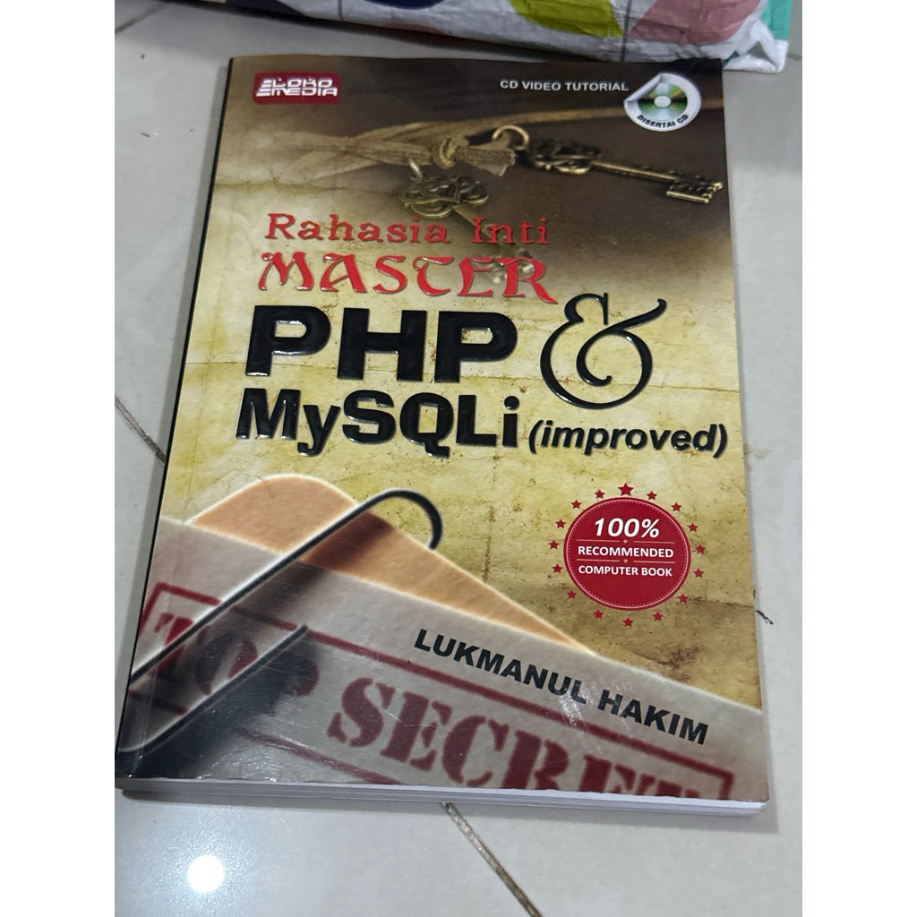 buku rahasia intinmaster PHP MySQLi