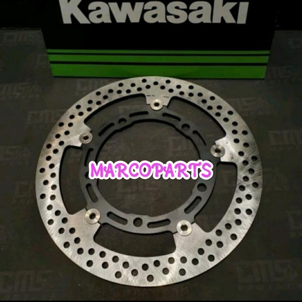 piringan cakram disc brake depan kawasaki zx25 zx 25r zx25r original