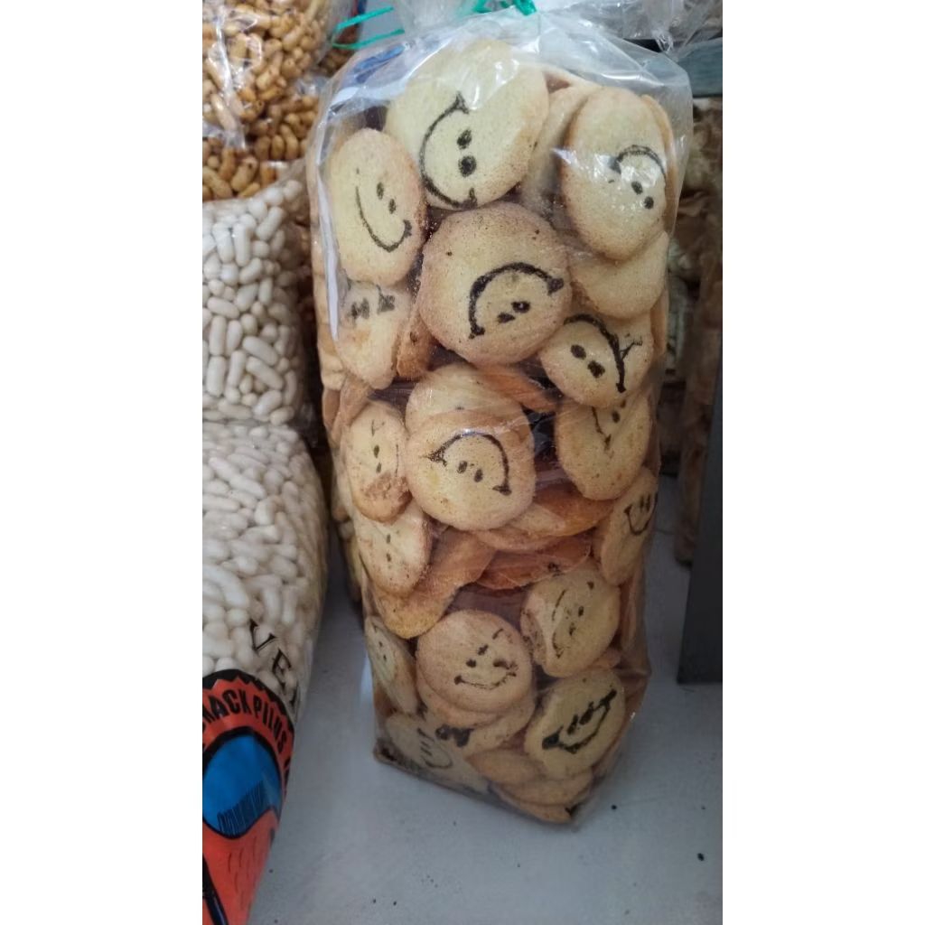 

ADIPATI - 1 Bal 1,8 Kg - Kue Bolu Smile Kue bolu tradisional Kue kering camilan legendaris