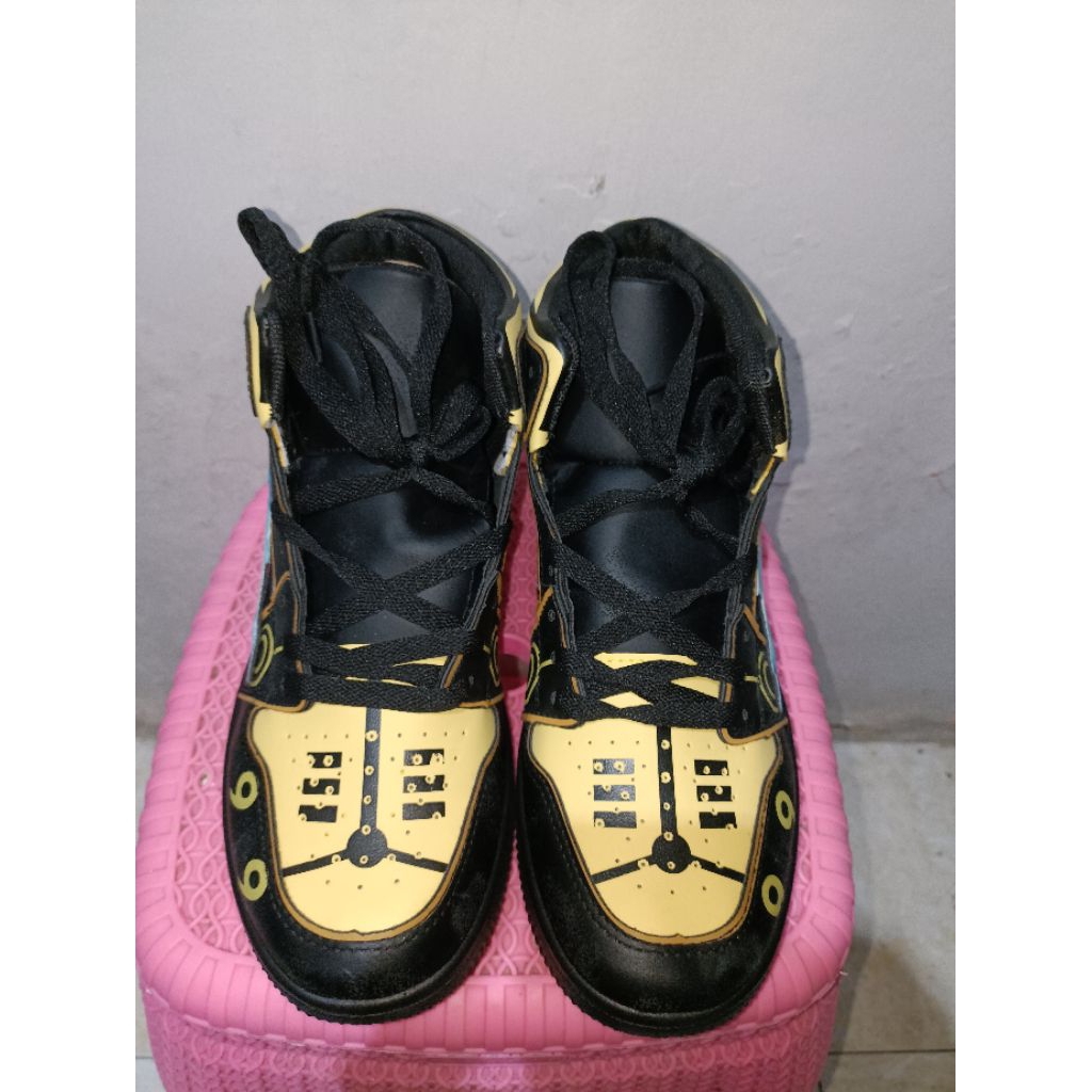 Sepatu Sneakers Impor Limited Anime Naruto Uzumaki Naruto