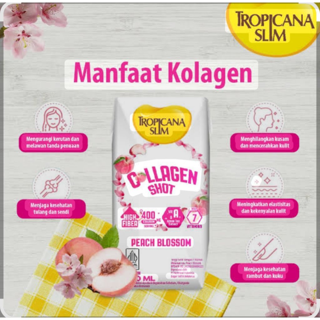 

tropicana slim colagen shot 190ml