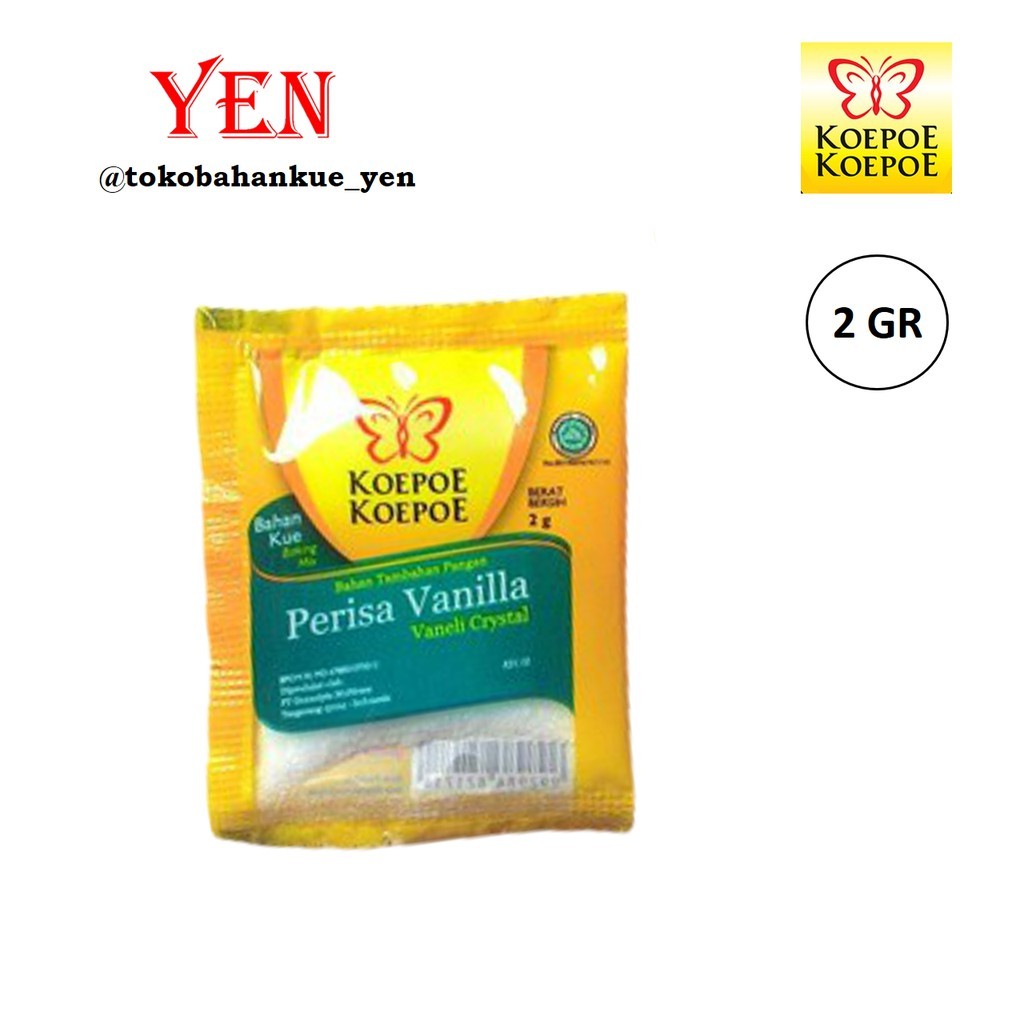 

[oddsolshop] pekanbaru/Koepoe Koepoe Perisa Vanila Vanili Crystal Kristal Vanilla 2GRAM Halal