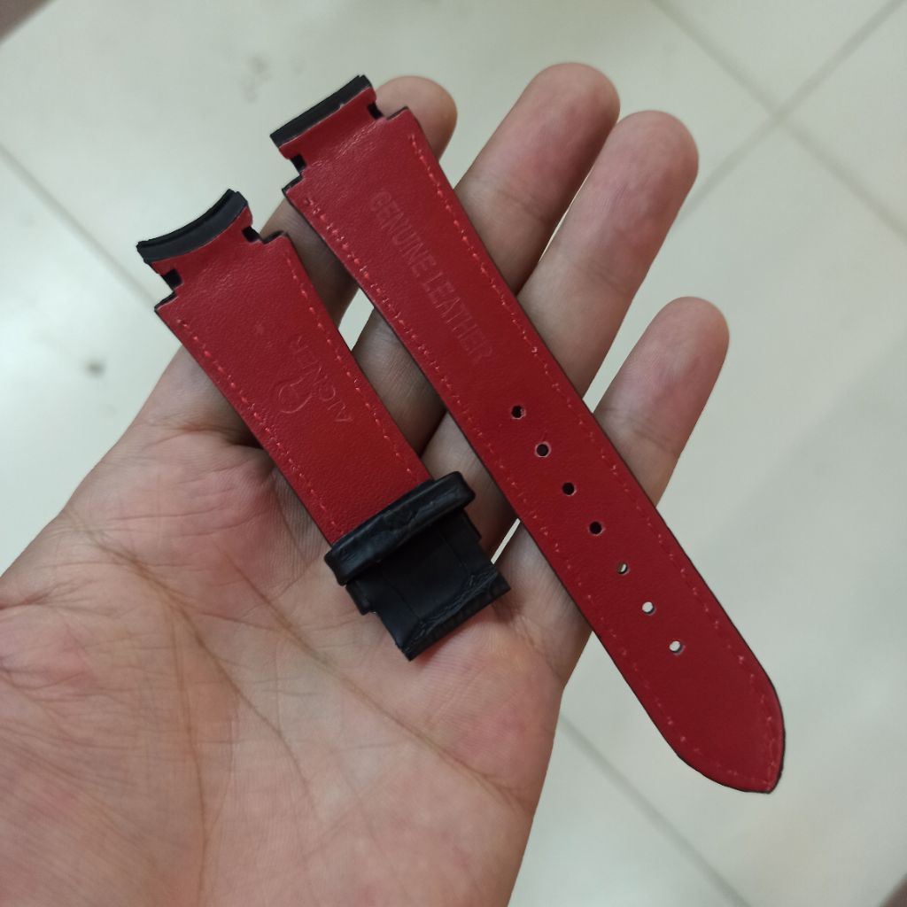 STRAP KULIT TALI JAM TANGAN AIGNER PALERMO SUPER GRADE