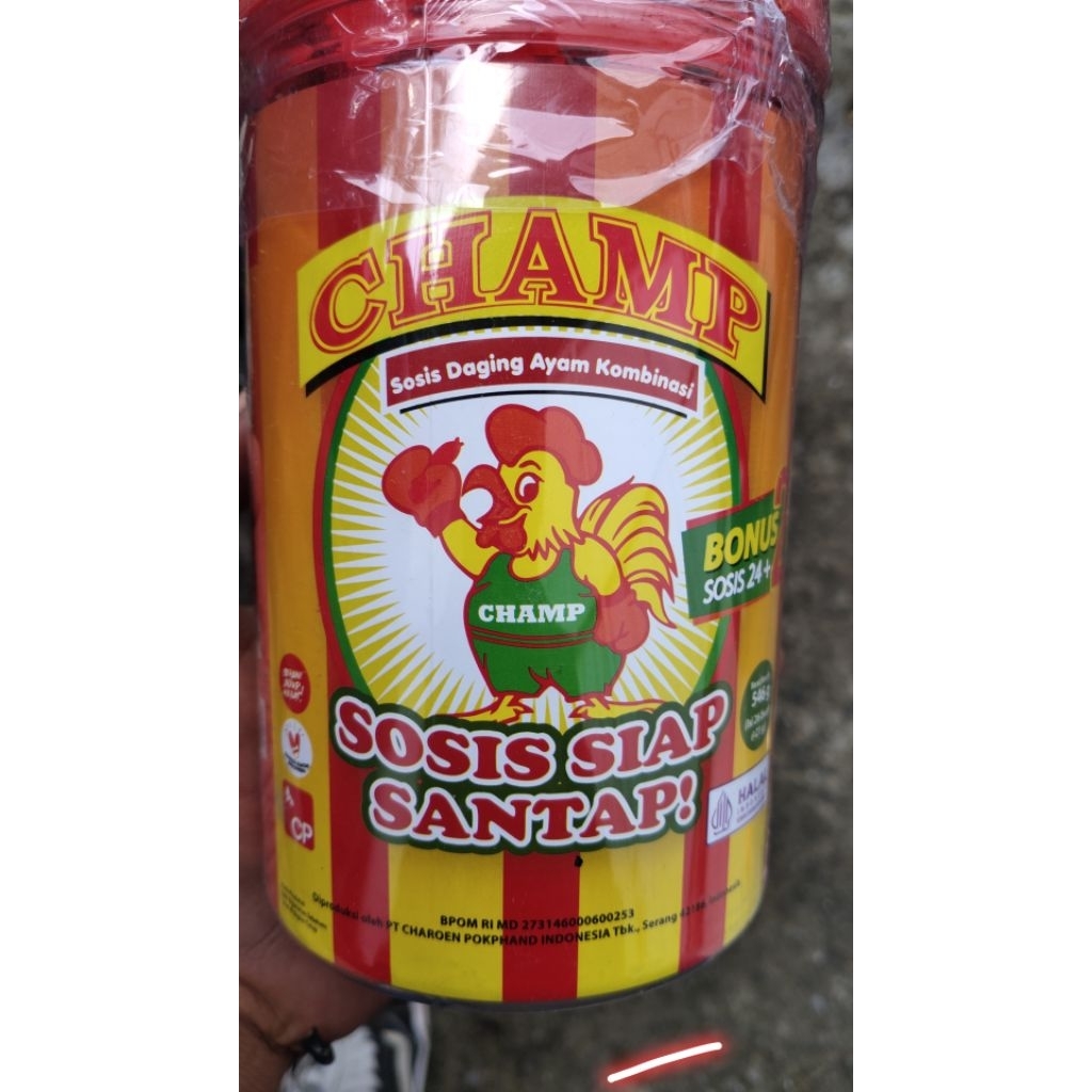

Champ Sosis Sapi Siap Santap isi 24 + 2