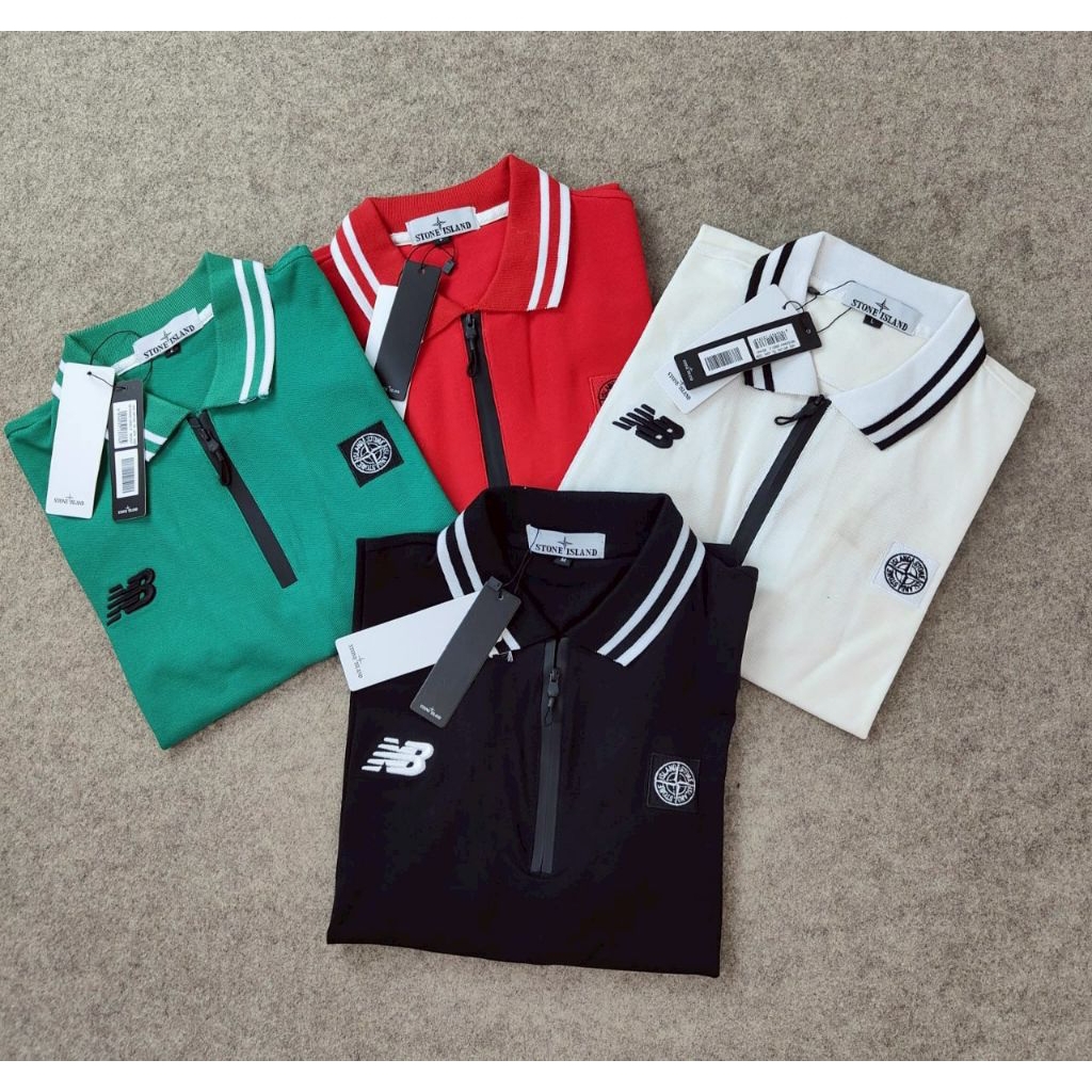 T_SHIRT POLO STONE ISLAND X NB