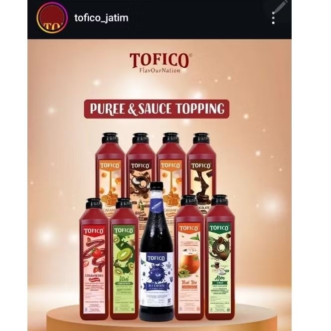 

Pure Strawberry - Syrup Pure Strawberry - Tofico 1L