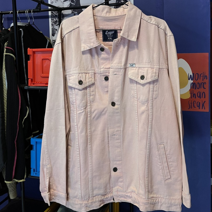 Erigo Denim Jacket Basic Pink